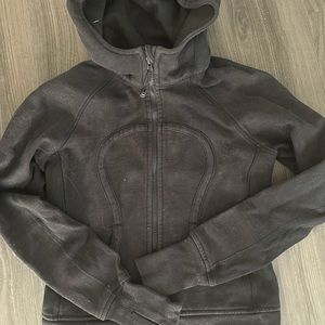 Lululemon scuba black jacket vintage